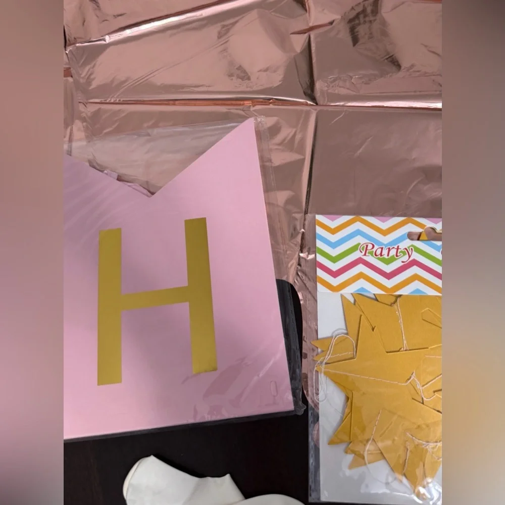 40 piece 1st birthday kit for girls!